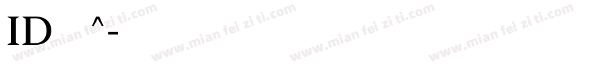 ID 叶倩轩^字体转换